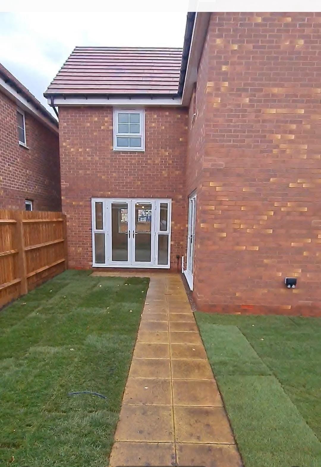 Rear extension before