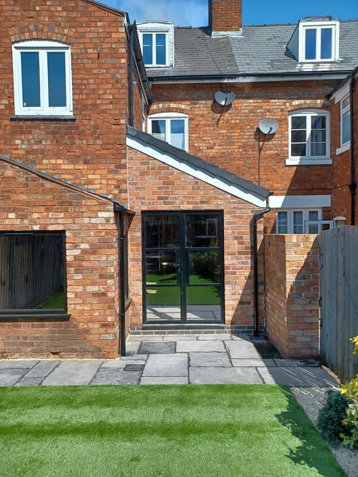 Victorian terrace extension after