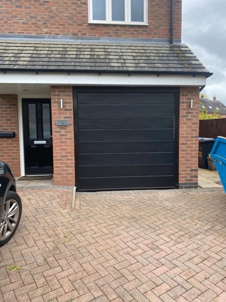 Unused garage before conversion, Lichfield